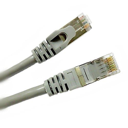 LaoDa Computer Networking Cable 10 feet Cat6e Ethernet Gigabit LAN Mainstream Network Cable RJ45(Gray)
