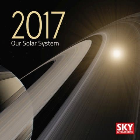 2017 Sky &amp; Telescope Solar System Calendar - 9 x 11