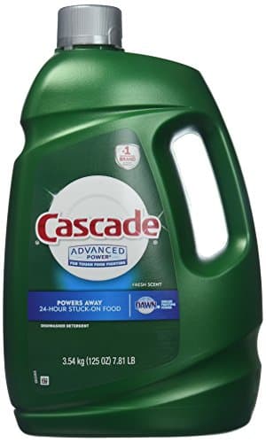 Cascade Advanced Power Liquid Machine Dishwasher Detergent With Dawn 125Fl Oz Plastic Bottle (125 Fl Oz)