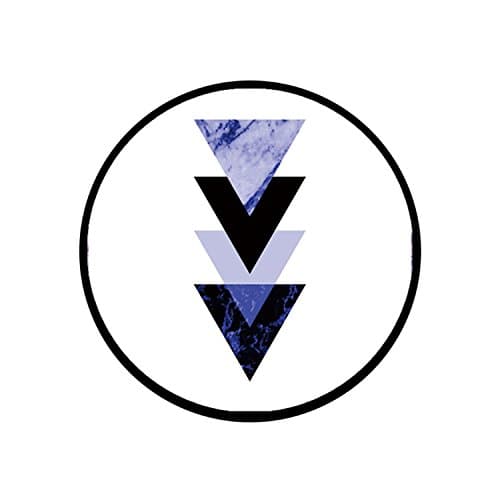 Expanding Pop Stand and Grip Socket for Phones or Tablet - Hold It - Abstract geometric minimalist design