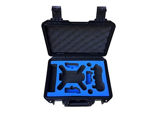 Professional Carrying Case for DJI Spark, Waterproof Hard Shell Drone Case for Spark and Accessories-Props, Charger, 3 Batteries, Remote Controller, Cables for Traveling or Home Storage