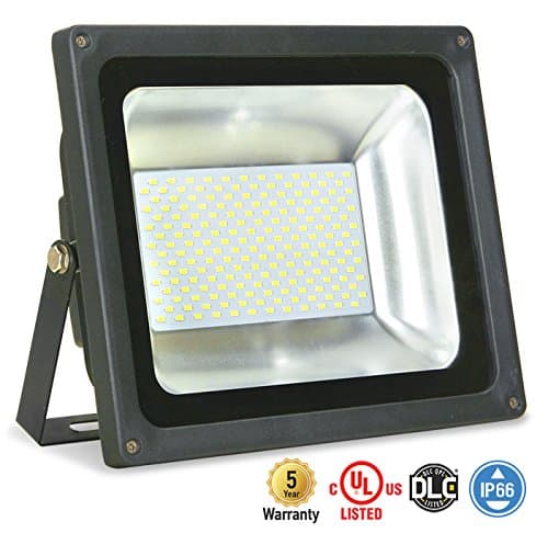 4-PACK ASD LED Floodlight 100W SMD Outdoor Landscape Security Waterproof UL Listed DLC Certified 4000K (Bright White)
