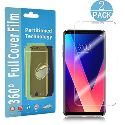 [2 Pack] LG V30 / LG V30 + / LG V30 Plus Screen Protector , Wtbone - [Full Coverage] [HD Clear] [Anti-Bubble] TPU Screen Protector For LG V30 / LG V30 + / LG V30 Plus