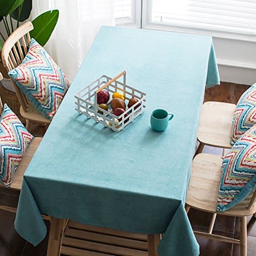 Modern simple Tablecloth,Fluid systems Solid oblonge table cloth Table cloth,Table cloth-A 130x240cm(51x94inch)