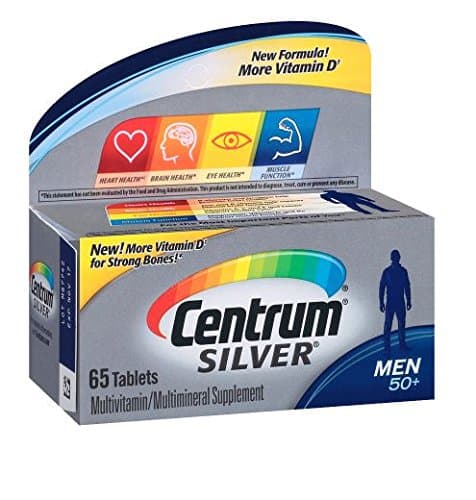 Centrum Silver Tablets For Strong Bones personalized for men 50+,130 count