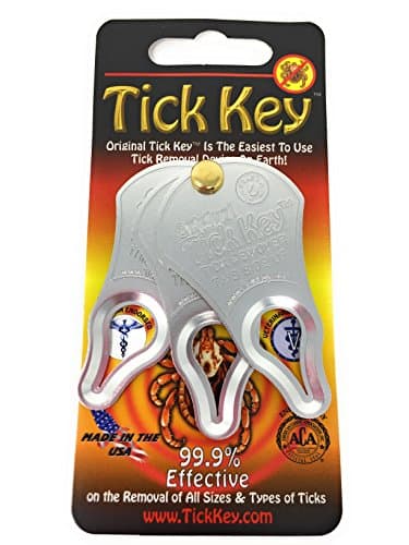 3 Pack Tick Key Tick Removal Tool for Dogs Pets Humans and Kids