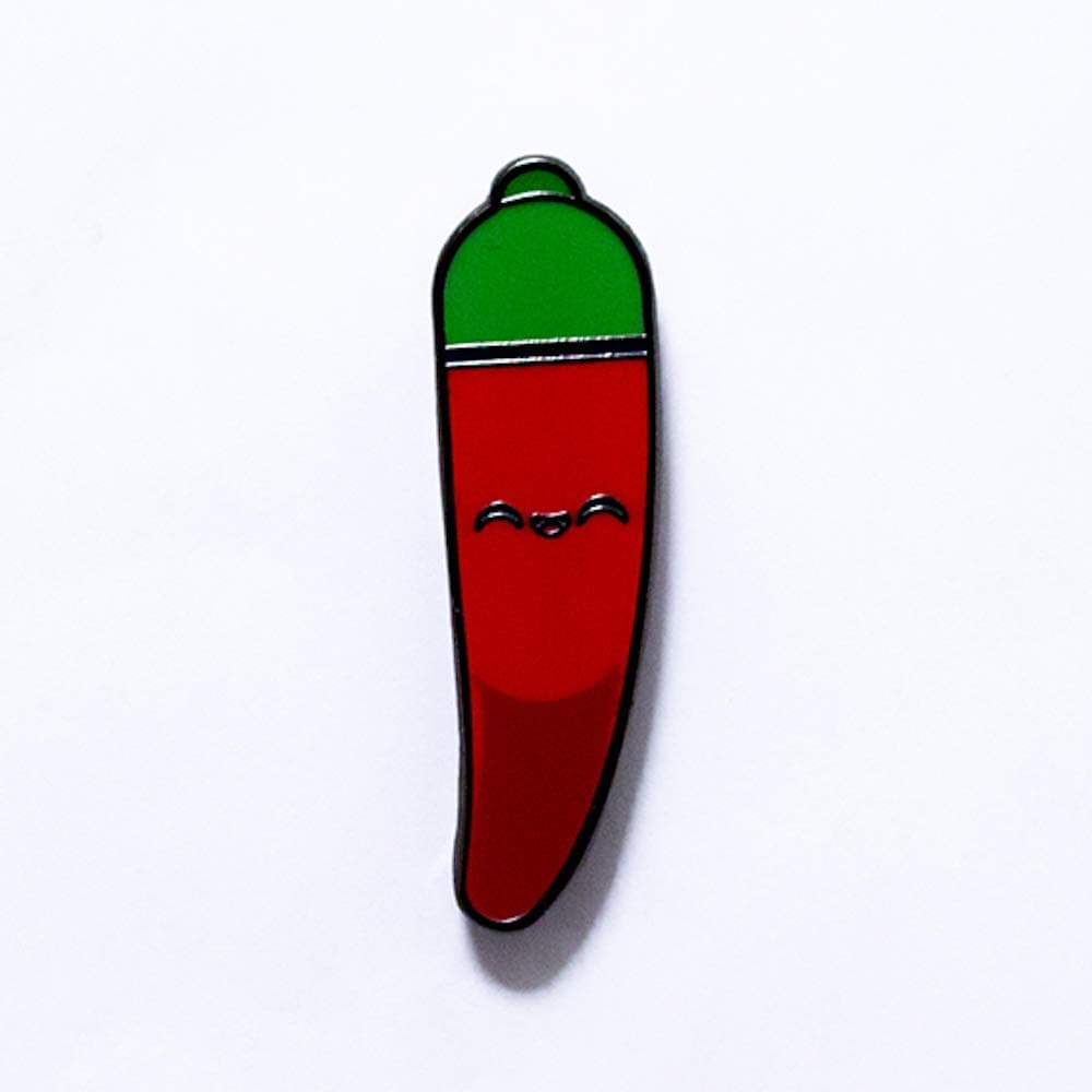 Emojibator Chili Pepper Enamel Pin