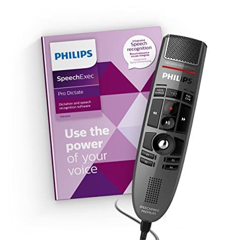 Philips LFH-3500 Speechmike Microphone with Nuance Dragon Speech Recognition Software