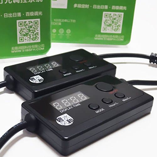 LED Intelligent Lighting Timing Dimming System LED Dimmer Controller Modulator For Aquarium Fish Tank