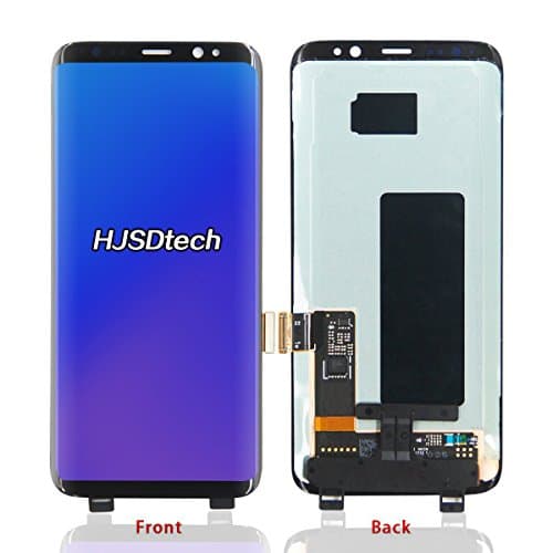 HJSDtech LCD Display Screen Touch Screen Digitizer Assembly Replacement for Samsung Galaxy S8 G9500（Black）