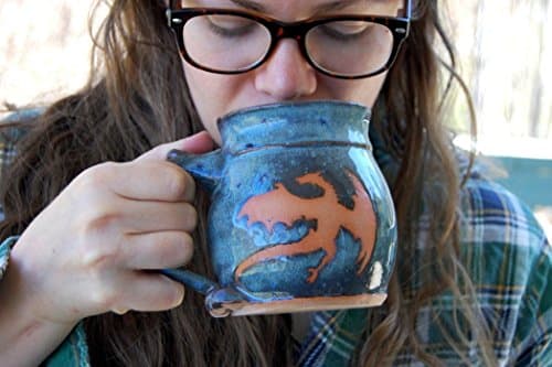 Slate Blue Dragon Mug