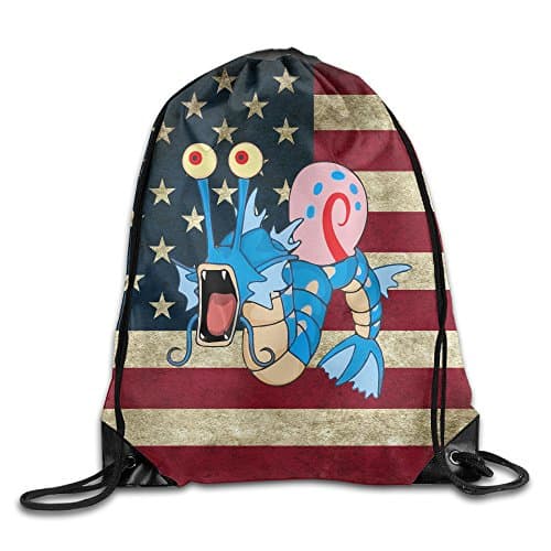 Garydos Gary Pun Spoof Drawstring Bag Drawstring Backpack Size: 17 Inch X 14 Inch