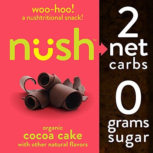 Cocoa Breakfast Cakes, 12-Pack Box, 2 Net Carbs, Gluten-Free, 0 Grams Sugar, Organic,
