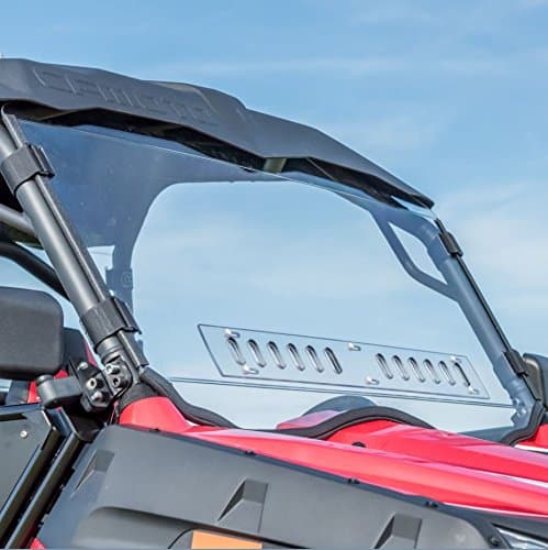 Octane Ridge One-Piece Front Lexan Windshield w| Adjustable Vents - CFMOTO ZForce 500 | 800 | 800EX