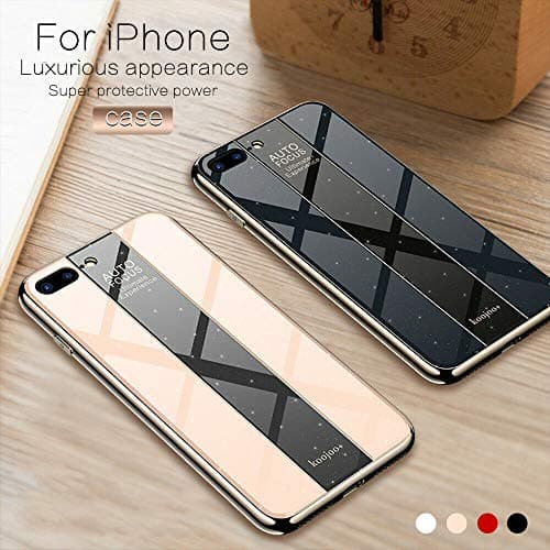 Huawei Mate 20 X Case,Glass Back Modern Protective Design Ultra Slim Shockproof Hybrid Slim Cover Phone Case for Huawei Mate 20 X - Black