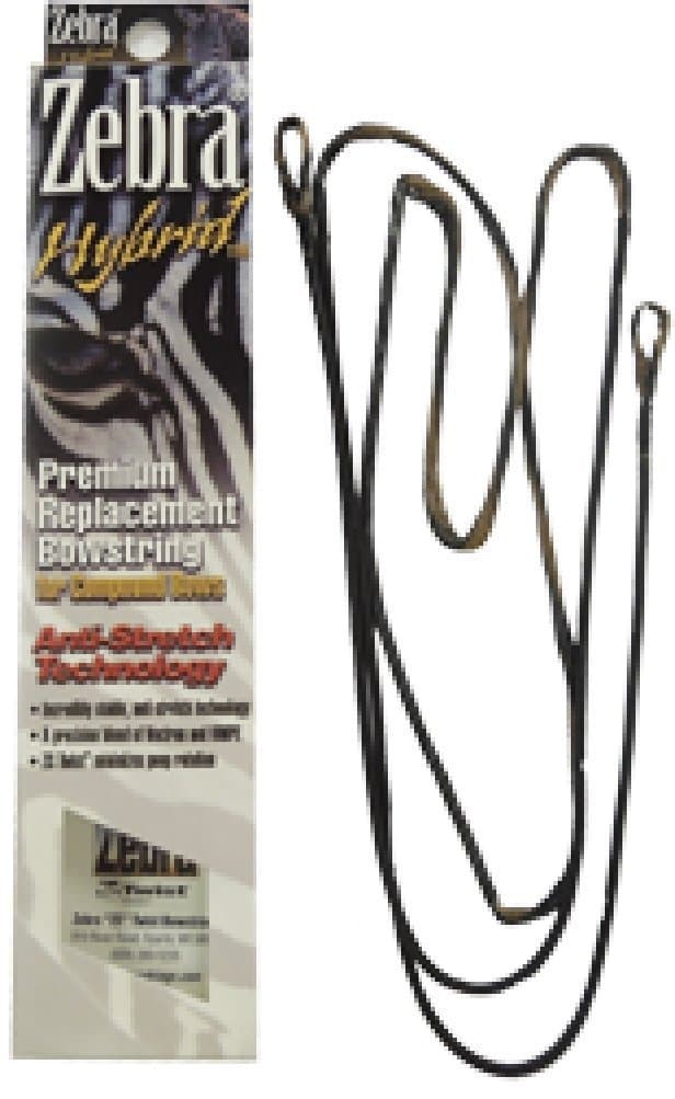 Zebra Hybrid Two Cam Mathews Z-Max Compound Bow String, Tan/Black 91-3/8"