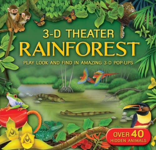 3D Theater: Rainforest Hardcover – 18 Oct. 2011