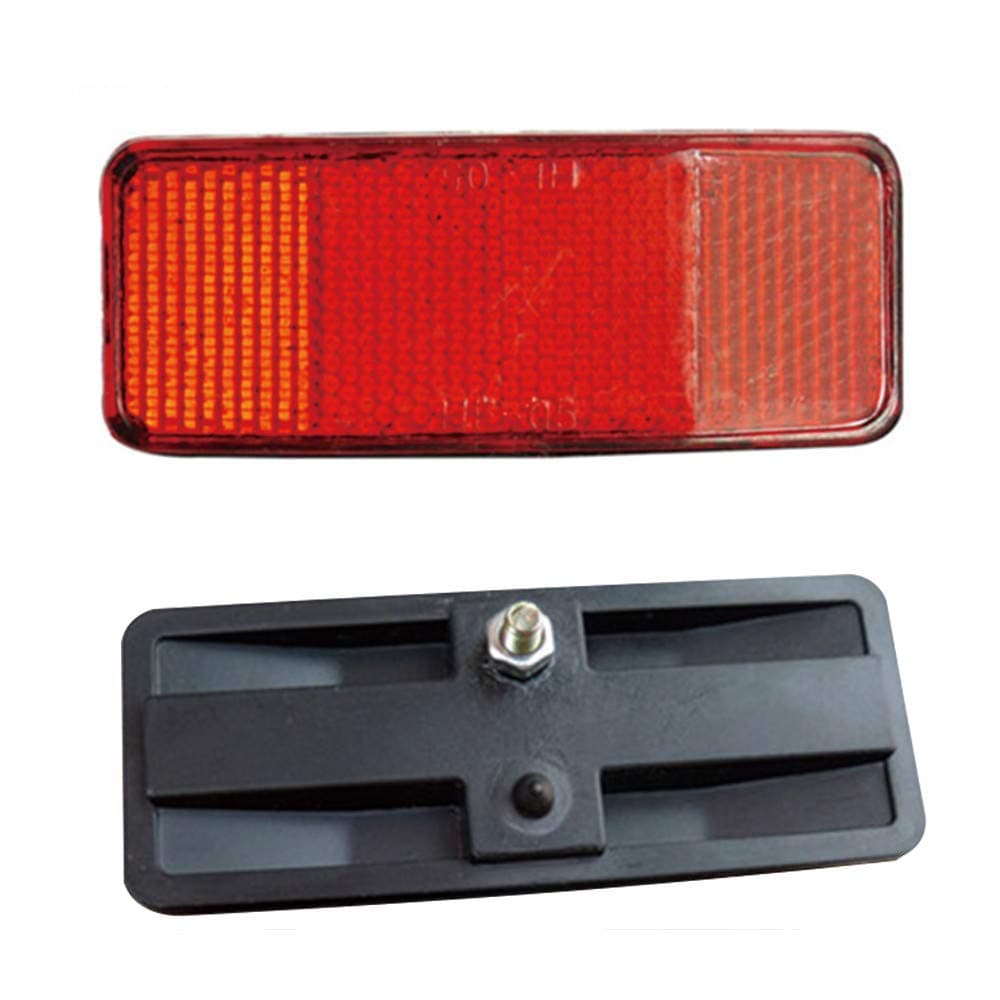 HighlifeS Bicycle Rack Tail Safety Caution Warning Reflector Disc Panier Rear Reflective