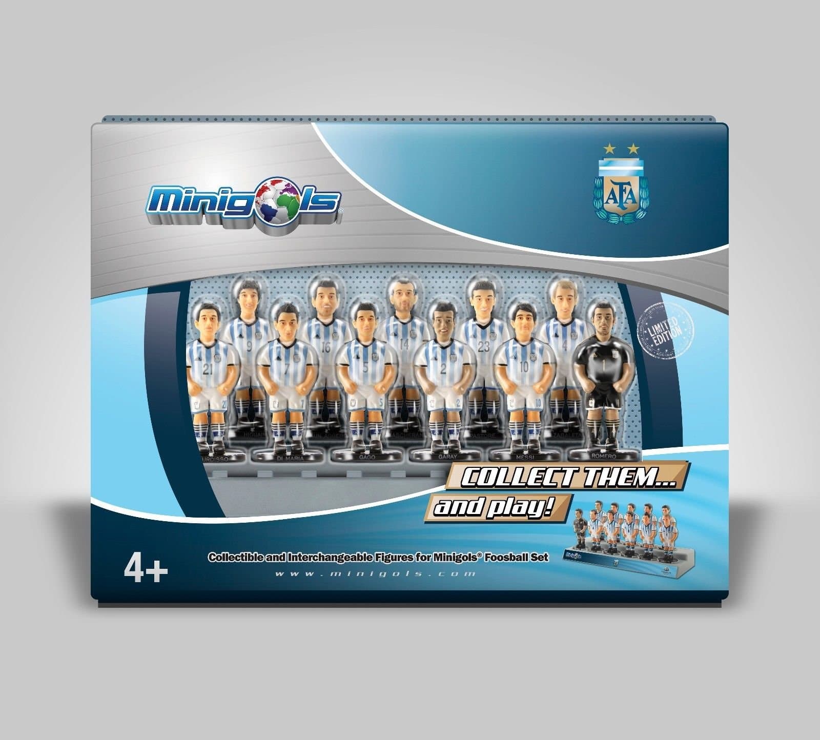 Minigols Soccer Team Figures (11 pack)