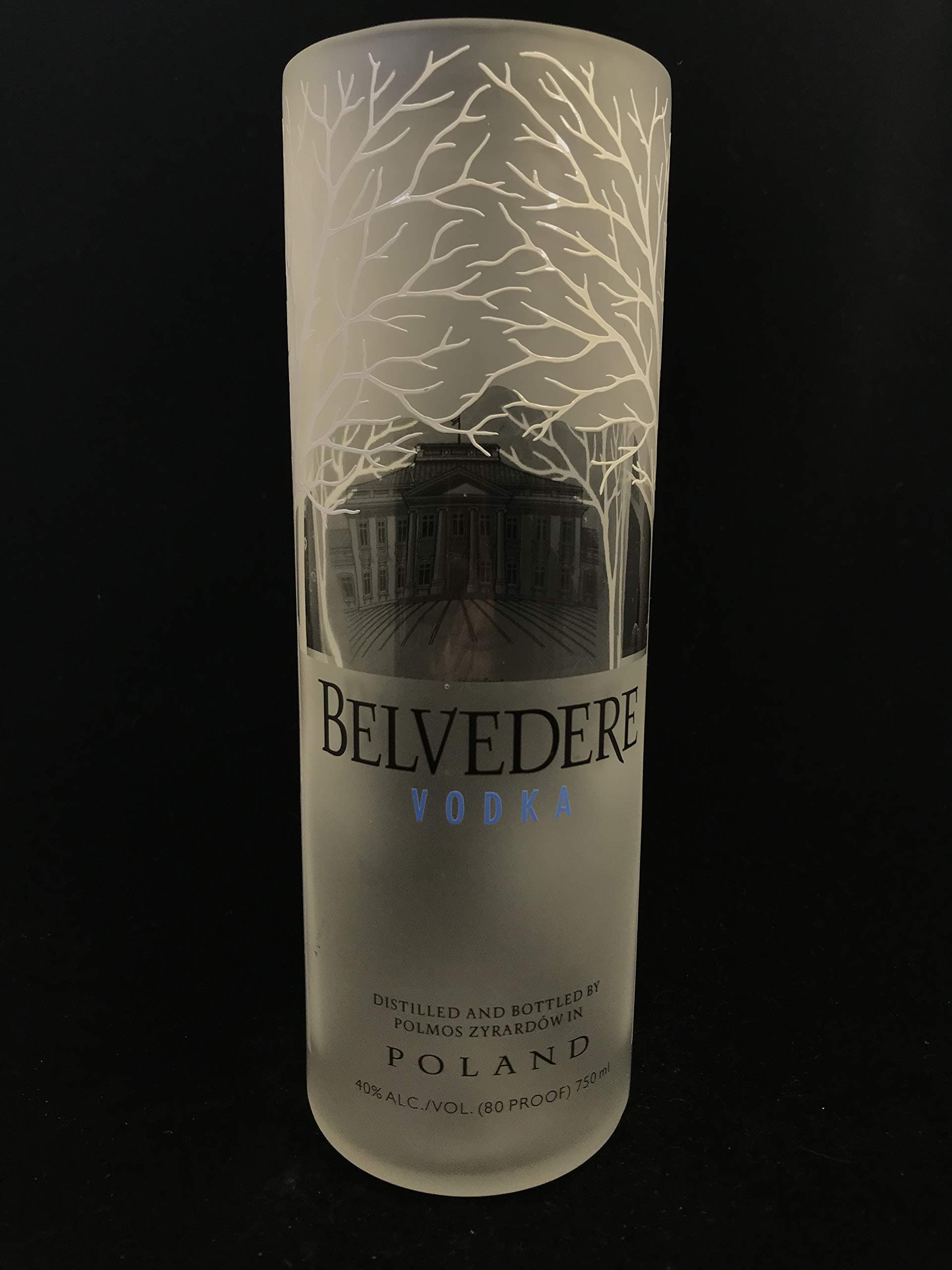 Bouquet Holder Repurposed Belvedere Bottle
