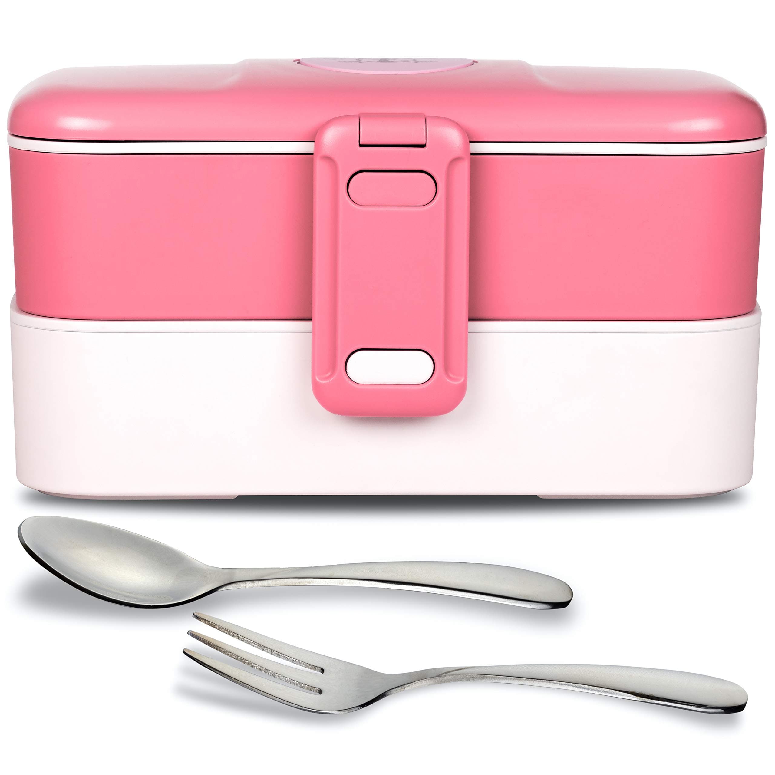 Cute Bento Box Sandwich Container for Kids | Portion Control Bento Lunch Box for Adults | Leakproof BPA-free Meal Prep Lunch Box | Freezer Microwave Dishwasher Friendly Bento Salad containers