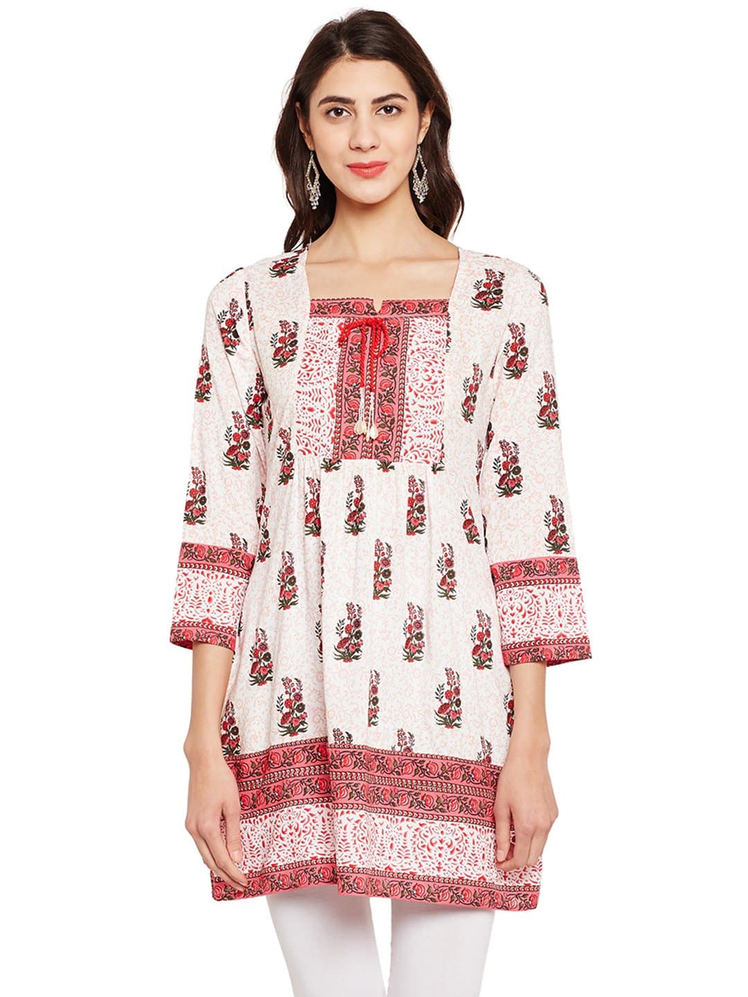 Tissu Women's Viscose Anarkali Kurta