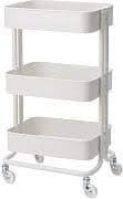 RaskogIKEA Home Kitchen Storage Utility cart (White)