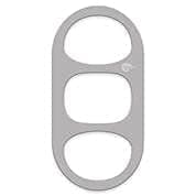 Grip, Handle, Holder for iPad Mini Compatible with Kindle Paperwhite, Amazon's Fire or any tablet or e-reader with screen displays of 9 inches or less. (D3m Gray)