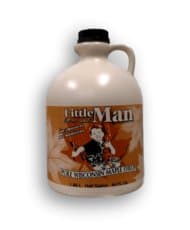 100% Pure Wisconsin Maple Syrup Grade A Medium Amber Half Gallon (64oz)