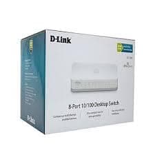 D-Link 8-Port 10/100 Desktop Switch Des-1008A