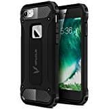 iPhone 7 Case, Venmous [Phantom Armor] Slim Rugged Design[Military-Grade Drop Tested] Defense Shield Shock Resistant Reinforced Guard Hybrid Heavy Duty Durable Protection for Apple iPhone 7 (Black)