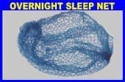 Roller Sleep In Hair Net x 2 Blue