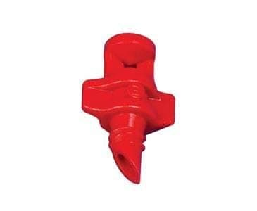 360 Degree Red Replacement Micro Sprayer Fan Jet Hydroponic Plant Cloning Mister Lawn Garden Aeroponics Irrigation (5 Count)