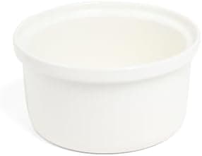 Otantik Home Jiwar Chafer with Porcelain Bowl, Stainless Steel Base, Water Bowl for Even Heat, Glass Lid with Hanger, Powered Buffet Warmer for Catering (Lavender & Gold, 2.5 Liters)