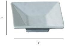 Restaurantware Mini Porcelain Dishes Pack of 10 Porcelain Sauce Dishes 3.1 Inch Appetizer Serving Dish, Chip-Resistant, Microwave, Oven, Freezer, Dishwasher Friendly, Spill-Preventing for Appetizers