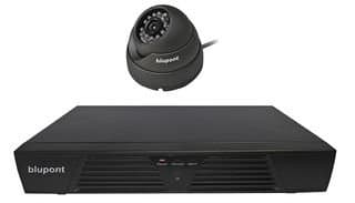 DVR 4CH 1 DOME CAMERA 160GB HDD KIT KIT-4CH-1D-16-BP By BLUPONT
