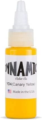 Dynamic Permanent Tattoo Ink 1oz (Canary Yellow)
