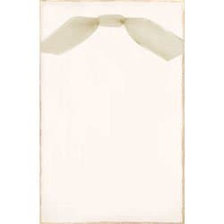 Gartner Studios Invitation Kit, Gold Deckled Edge with Bow, 5 1/2" X 8 1/2", Box of 50