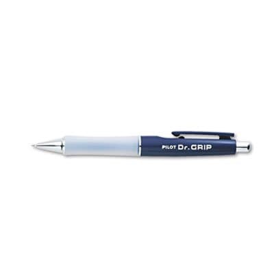 Products - Pilot - Dr. Grip Ballpoint Retractable Pen, Blue Ink, Medium - Sold As 1 Each - Wide comfort grip. - Commended for ease of use by the Arthritis Foundation. - Retractable.