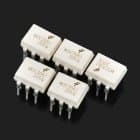 MOC3061 DIP-6 Zero-Cross Triac Driver - Milk White (5-Piece Pack)