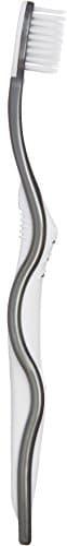 SoFresh Antibacterial Bristles Flossing Toothbrush, Silver