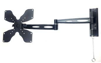 Master Mounts TV Wall Mount Locking Cantilever 25" Extension Black 404L LCD LED (Full-Motion)