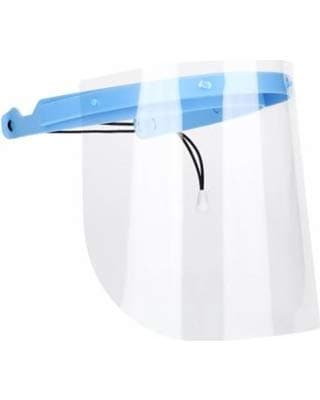 Dental/Medical Protective Detachable Face-Shield with Blue Frame