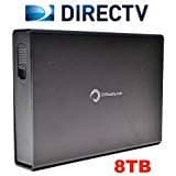 8TB DVRdaddy External DVR Hard Drive Expander for DirecTV HR34, HR44, and HR54 Genie DVR. +8,000 Hours Recording Capacity!