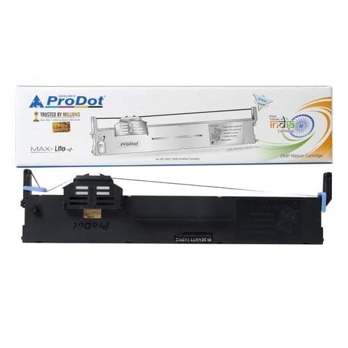 ProDot Ribbon Cartridge for Epson PLQ-20 Dot Matrix Printer (Black) (Pack of 3)