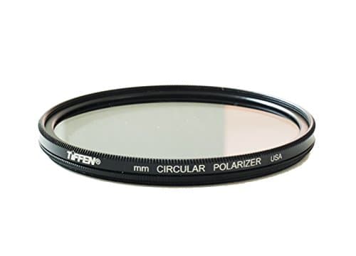 Tiffen 77CP Slim 77mm Circular Polarizer Filter for Camera Lens, Glare Control, Contrast Increase, Color Enhancing
