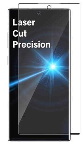 Magglass Galaxy Note 10 Plus Tempered Glass Screen Protector w/Fingerprint Display Compatibility - Anti Bubble UHD Clear Full Coverage Resistant Screen Guard for Samsung Note 10+ (Case Frienly)