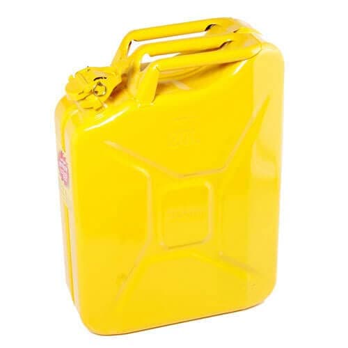 Sirius Explosion Safe Metal Jerry Can 20l Yellow