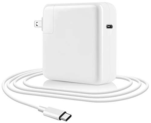 Mac Charger USB C 61w Power Adapter Mac Book Pro Charger Compatible with 2018 New MacBook Air 2017 Mac Thunderbolt Charger 13 inch 2019 Type C Charger and More (61w)