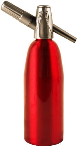 Sparkle Soda Siphon-Red by Creamright